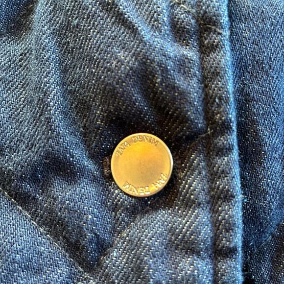 Zara Blue Denim Quilted Bomber - Picture 5 of 5